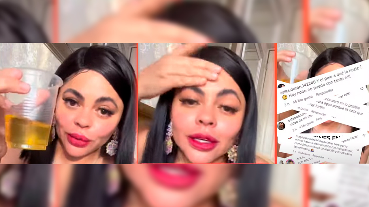 IDEO: Koral Costa y su "tratamiento de belleza" en el rostro