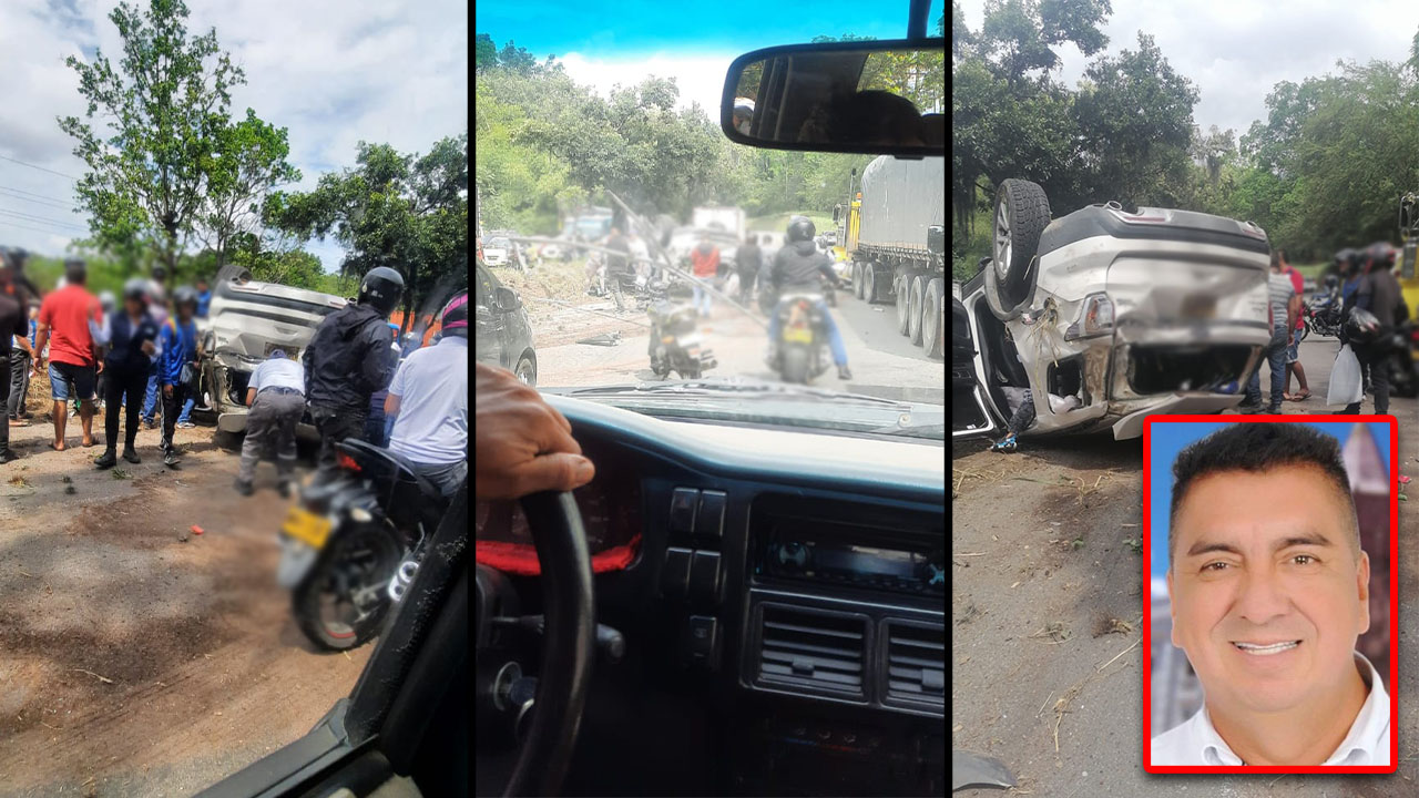 VIDEO.En un terrible accidente murió Aldemar Maldonado, tres veces elegido concejal en Piedecuesta