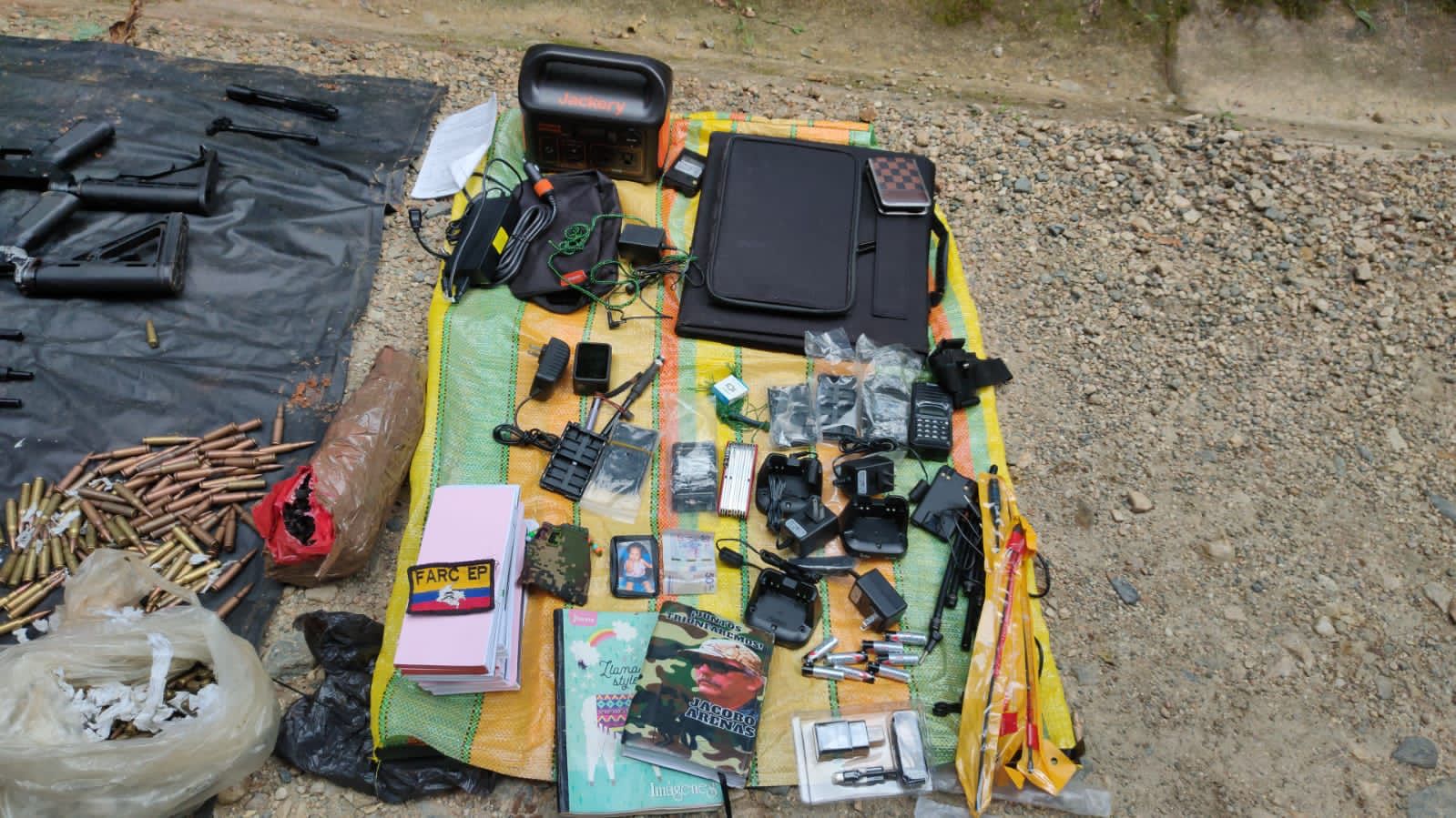 Tres capturados con material de guerra y comunicaciones de las disidencias en Caquetá