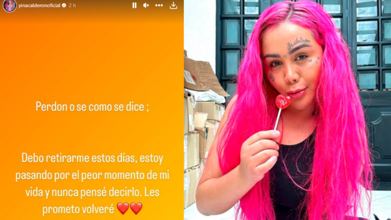 Yina Calderón anunció su retiro de las rede sociales