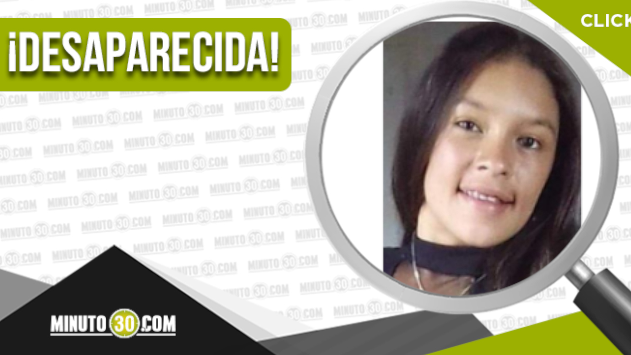 Luisa Fernanda García Gutiérrez, está desaparecida