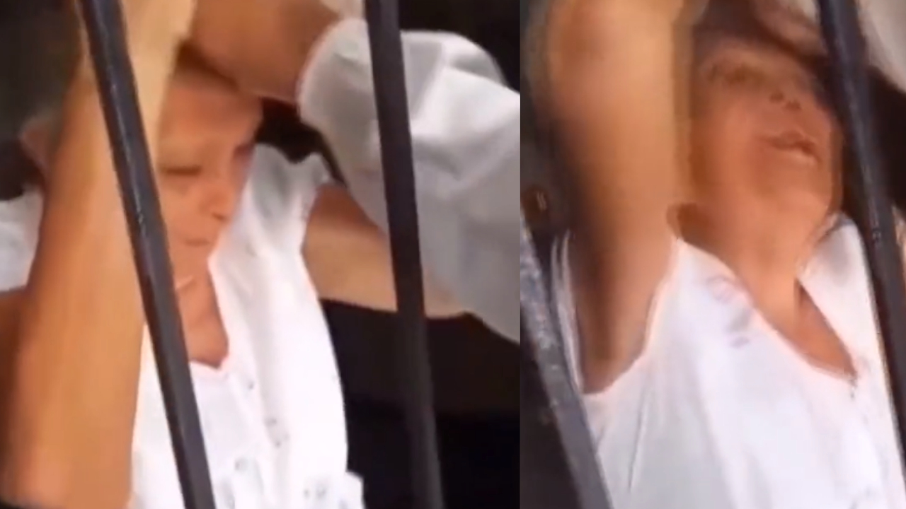 VIDEO. 'La mechoneo' : Un paga diario golpeó a un anciana en Barranquilla y todo quedó grabado