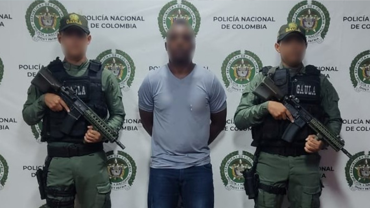 Capturaron al 'Mello' por extorsionar en el Chocó
