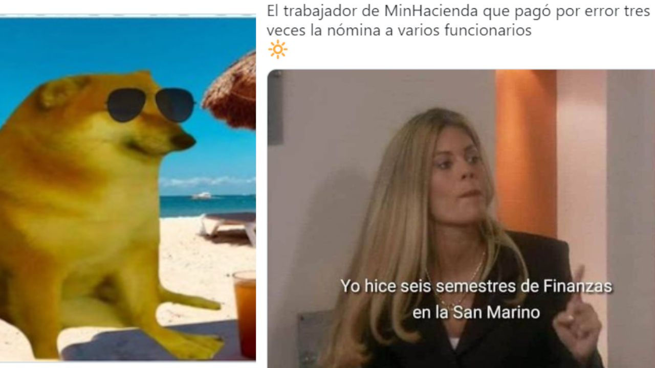 'De las redes nadie se salva': Memes del error del Ministerio de Hacienda tras el pago triple a funcionarios