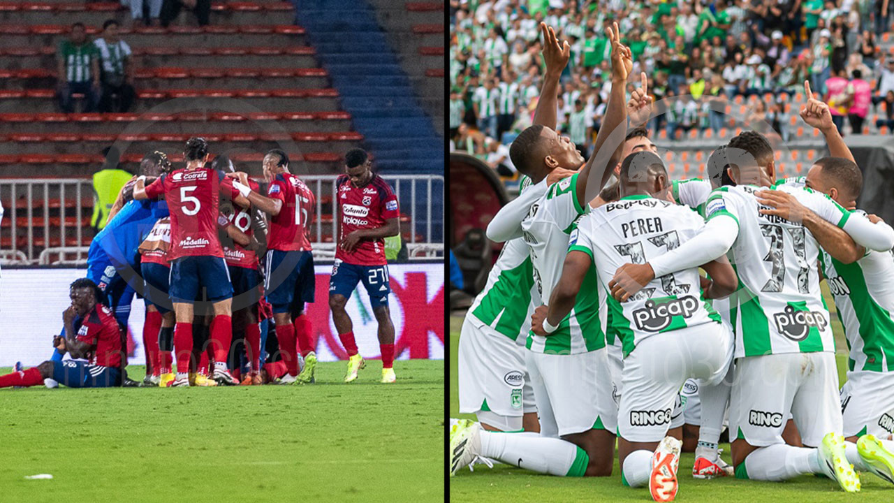 ¡Prográmese! Así jugarán el DIM y Nacional en las dos primera fechas de los cuadrangulares