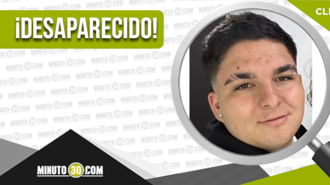 Samuel Bedoya de 15 años está desaparecido, ultima vez visto en el municipio del Santuario, ¡Ayúdanos a encontrarlo!