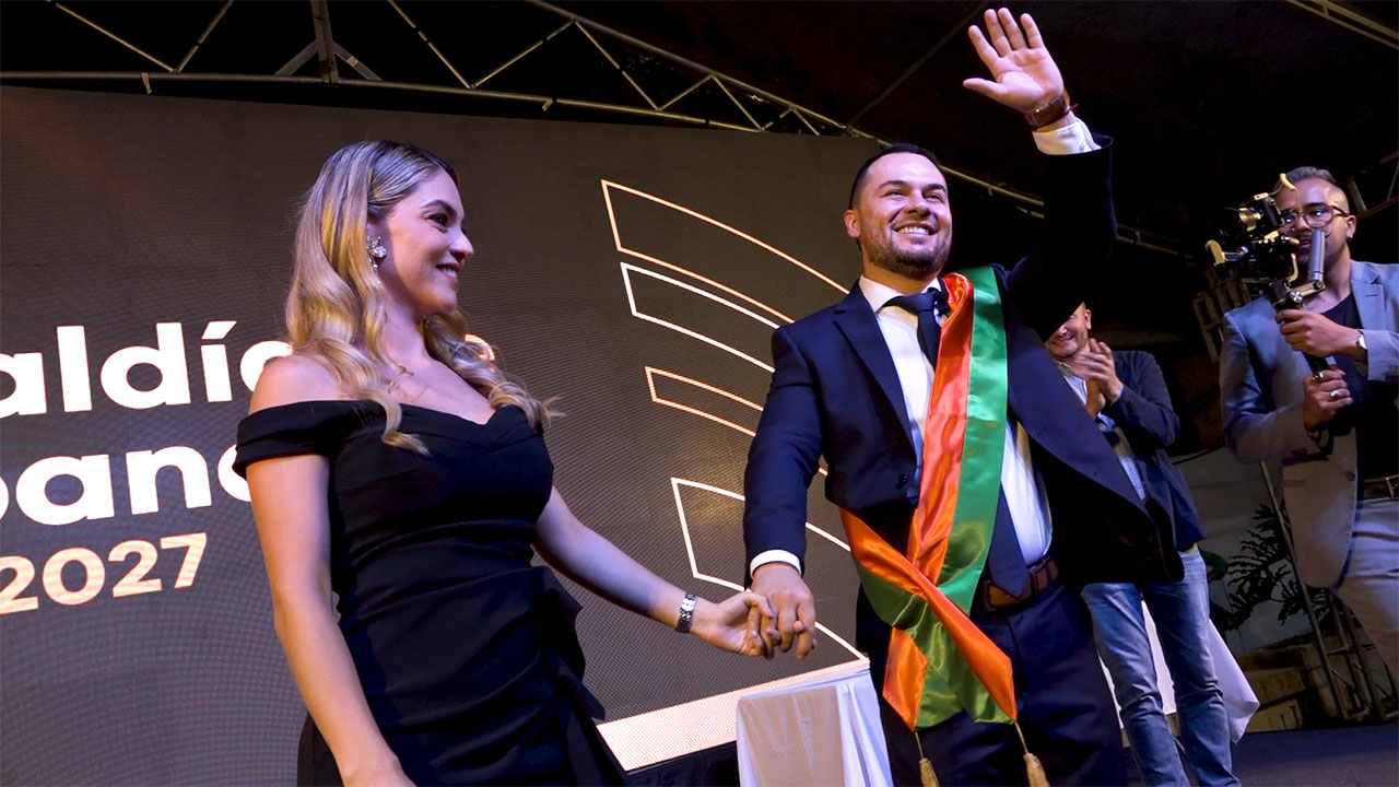 Alder Cruz se posesionó como nuevo Alcalde de Sabaneta