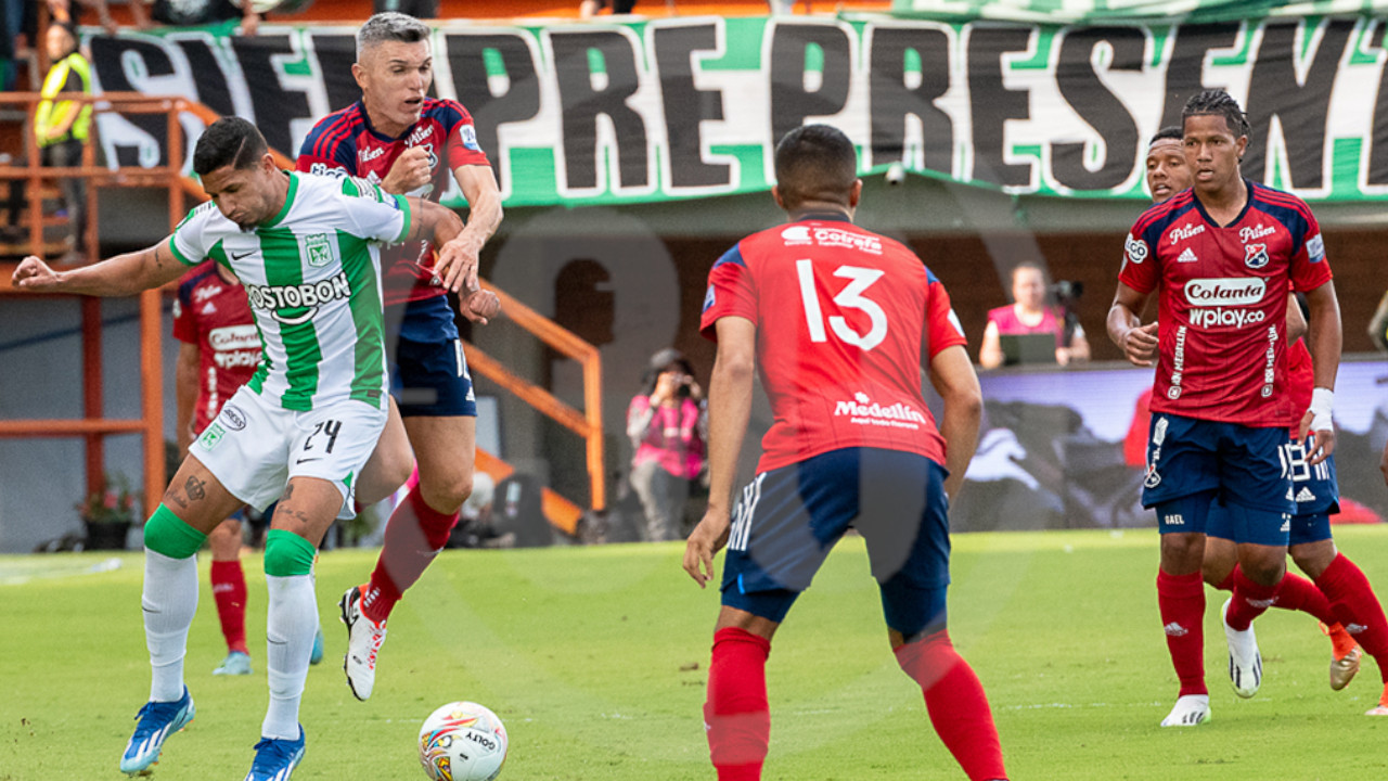 Goleado por el DIM: Así se despide Atlético Nacional de la Liga