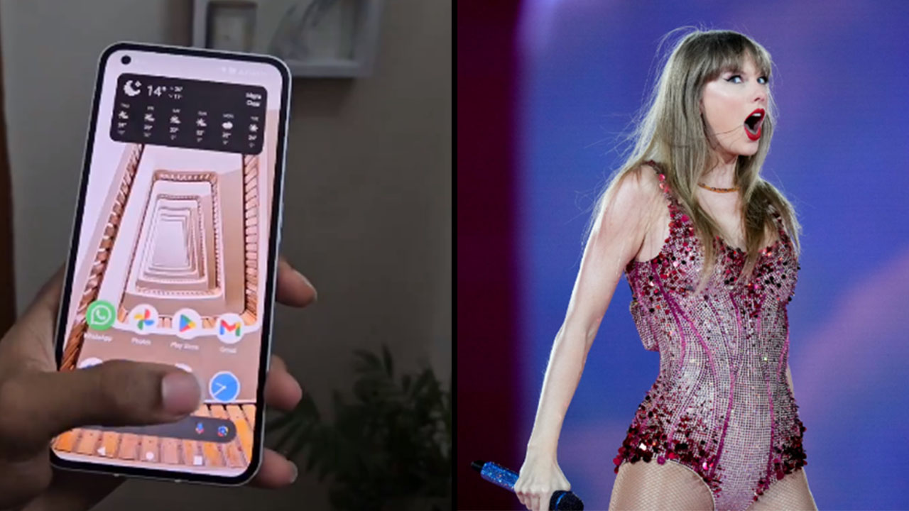 ladrón de celular le envío las fotos del concierto de Taylor Swift