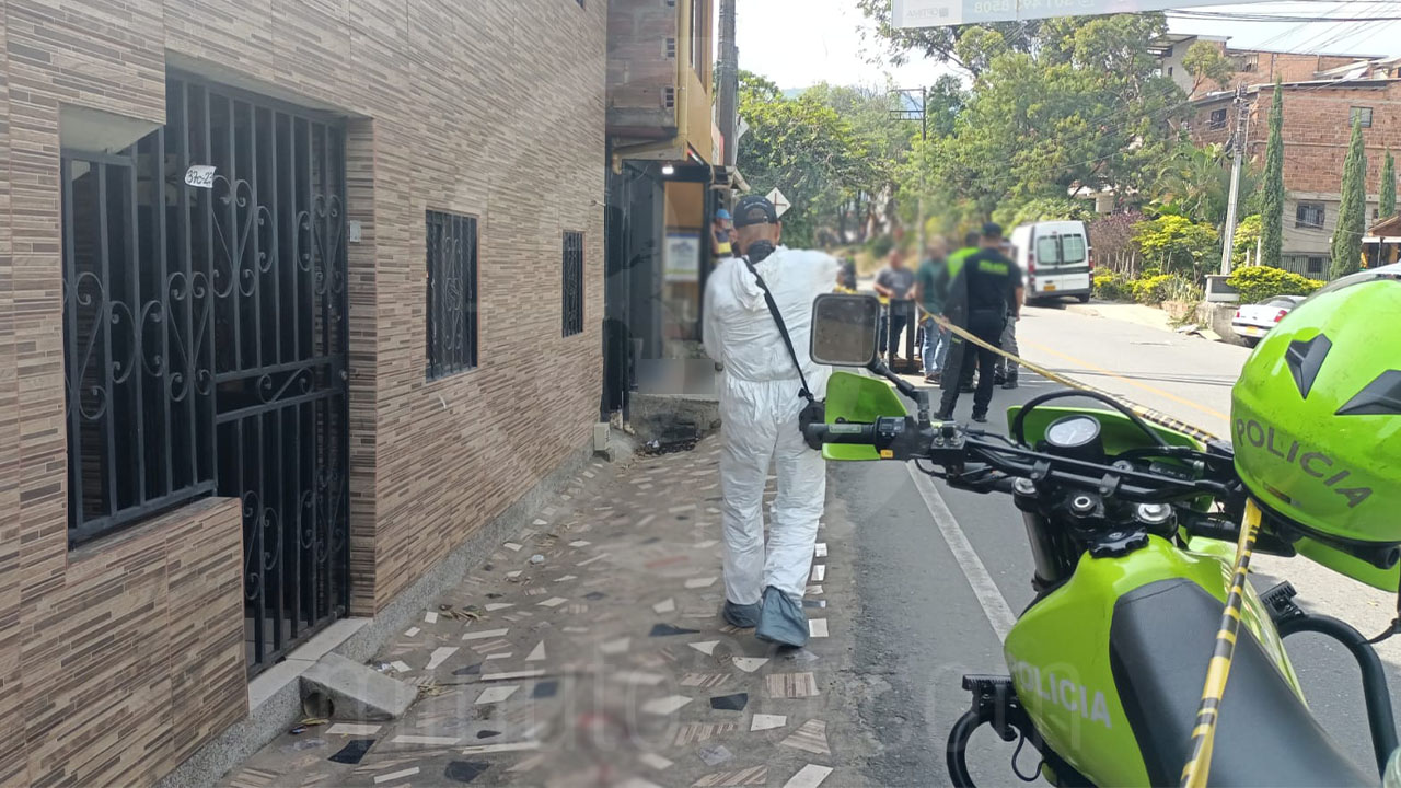 FOTO MINUTO 30: En Bello, un hombre mató a un joven a puñaladas