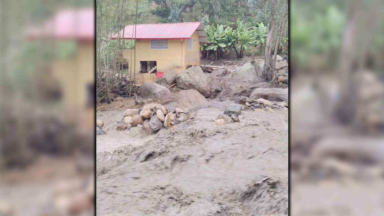 Seis veredas afectadas tras fuertes lluvias en Choachí