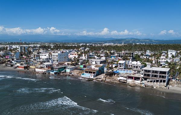 Suman 1.758 millones de dólares por siniestros en Guerrero, México, tras golpe de Otis