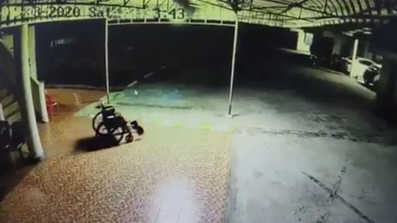 Actividad paranormal fue captada en un hospital de Tailandia