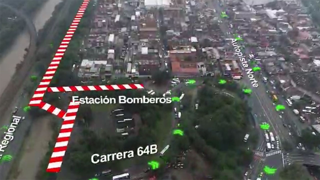 Cierre total en el norte de la Avenida Regional