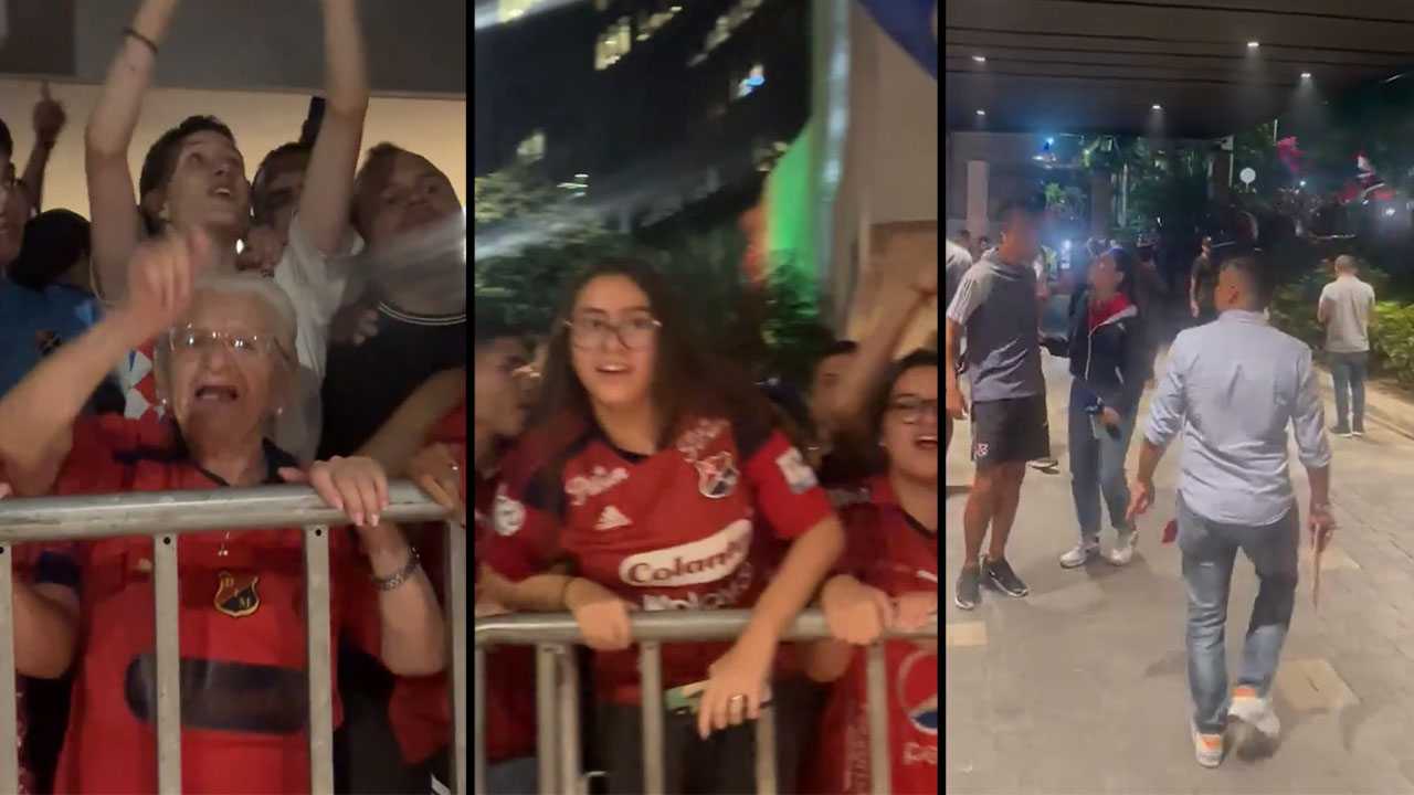 La hinchada siempre está: los del DIM no defraudan