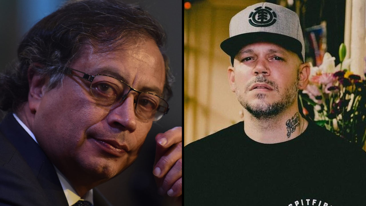 El Presidente Gustavo Petro apoyó crítica de Residente (Calle 13) a “genocidio en Palestina”