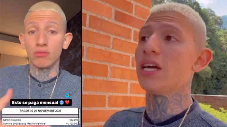 VIDEO. El influencer ‘La Liendra’ confesó la exuberante suma que tiene ...