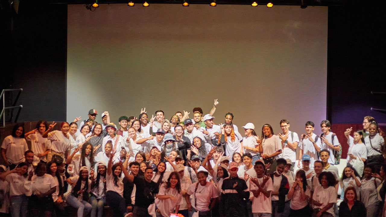 En Medellín fue el cierre de Jóvenes para la Paz