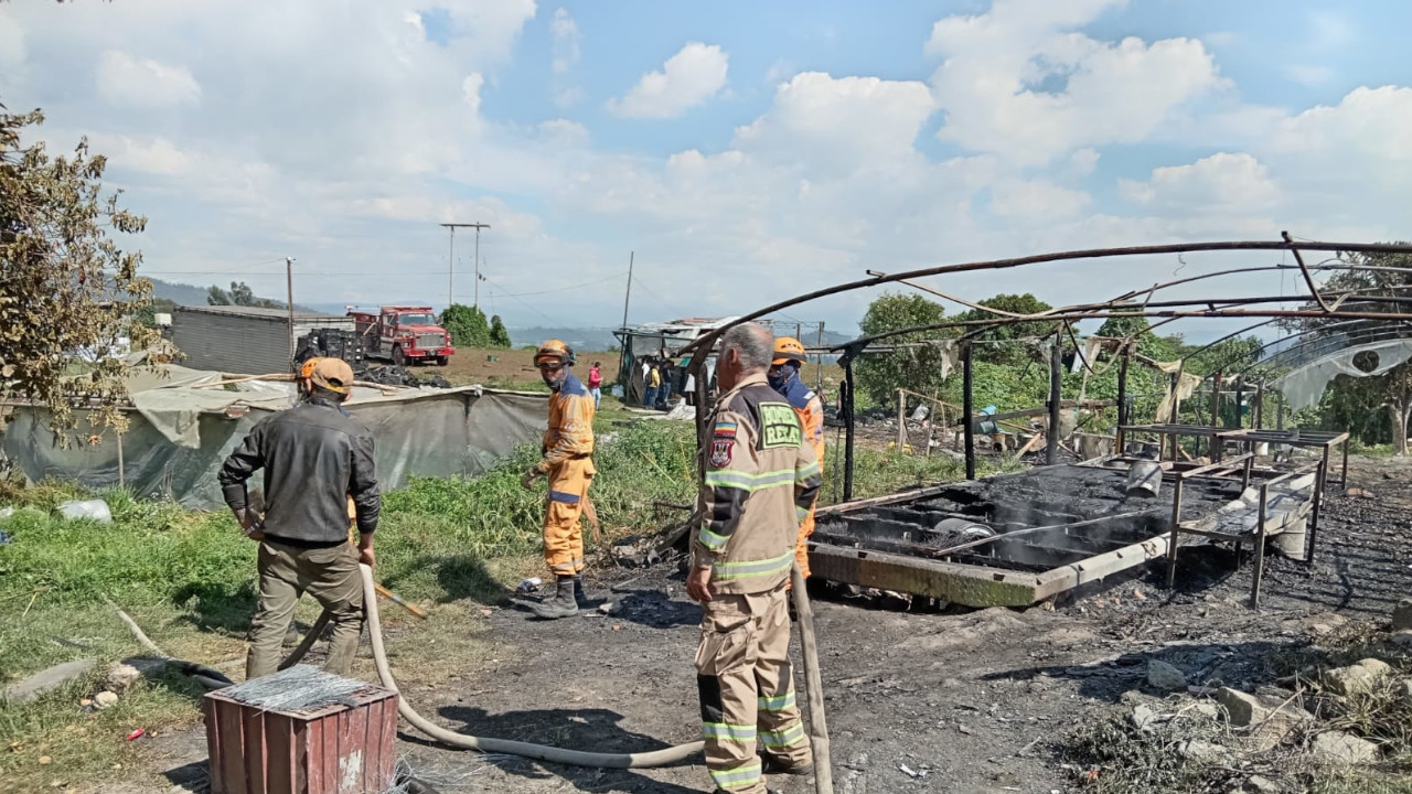 Explosión de polvorería en Cundinamarca