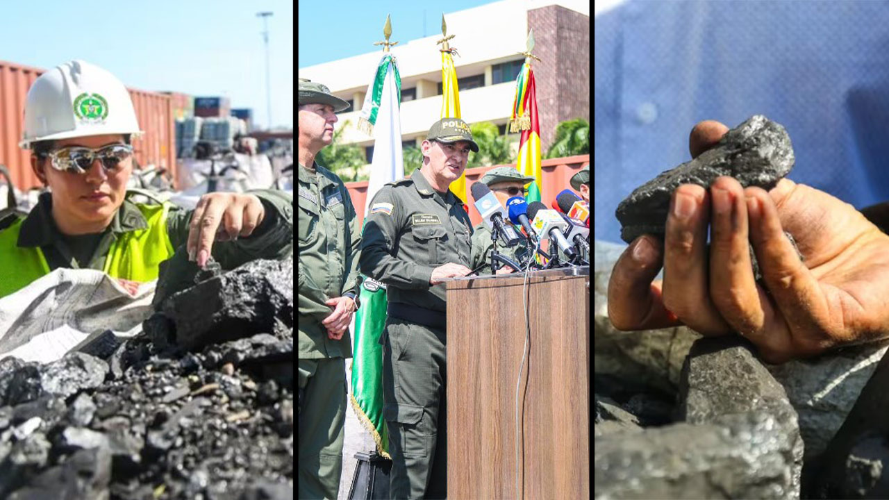 En carbón camuflaron toneladas de cocaína en Barranquilla