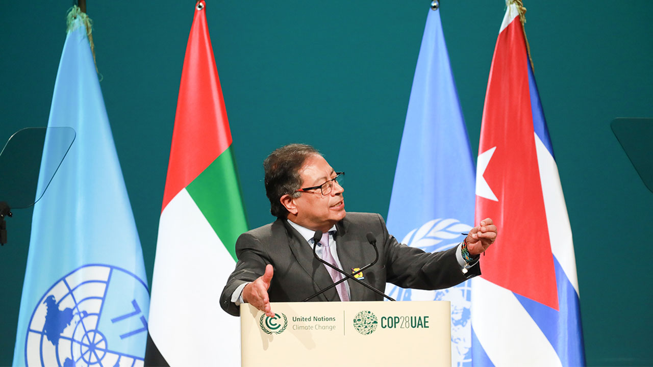 Petro pide al G77 y a China estructurar nuevo sistema financiero mundial para superar la crisis climática