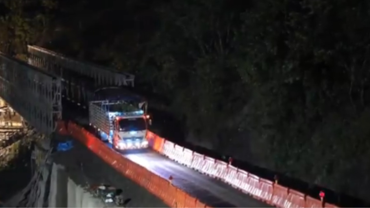 Habilitan paso en el sector Los Grillos, de la Transversal del Cusiana