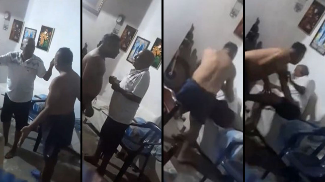 Hombre golpeo a su padre, un adulto mayor, porque le dijo que colaborara con la casa