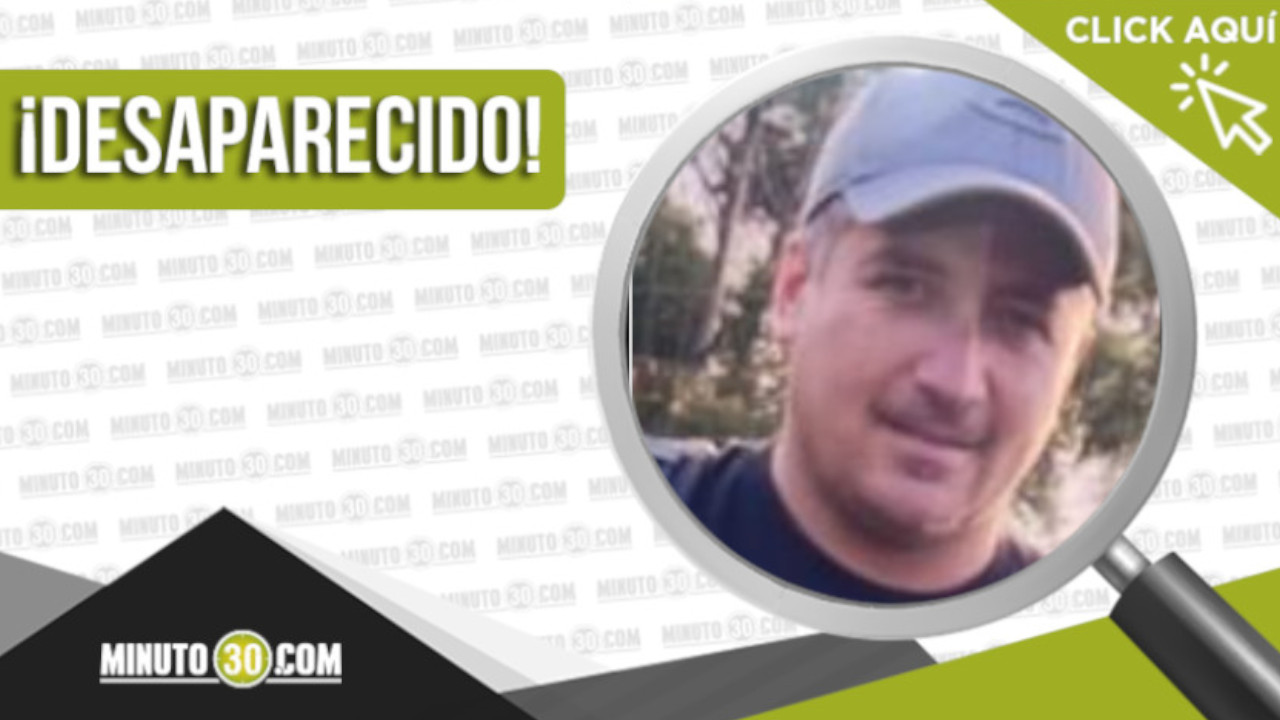 Jaime Alberto Quijano Rodas está desaparecido