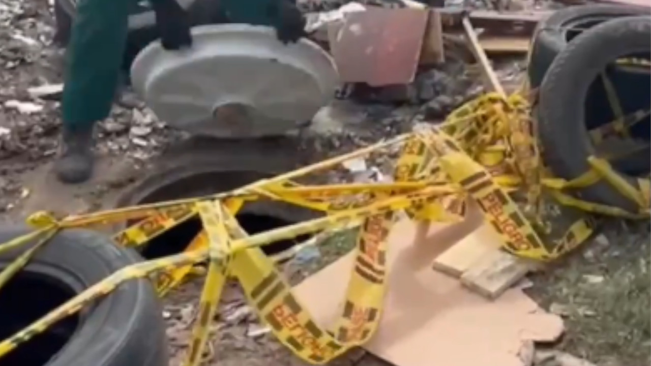 Murió niño que cayó a una alcantarilla en el sur de Bogotá