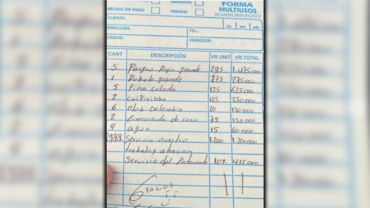 FOTO.'Ni ganando en dólares' En la isla Barú, están cobrando más del mínimo en propinas