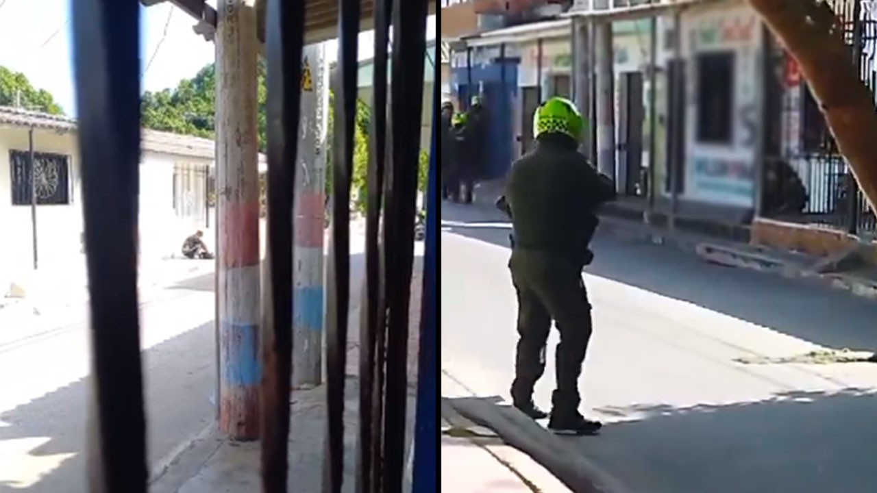 Hombre amenazó con detonar una granada en Malambo