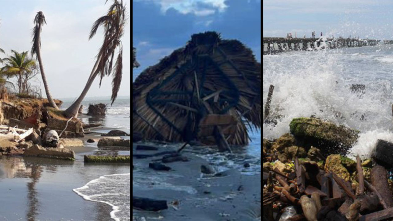 Municipios costeros de Córdoba están restringidos por mar de leva