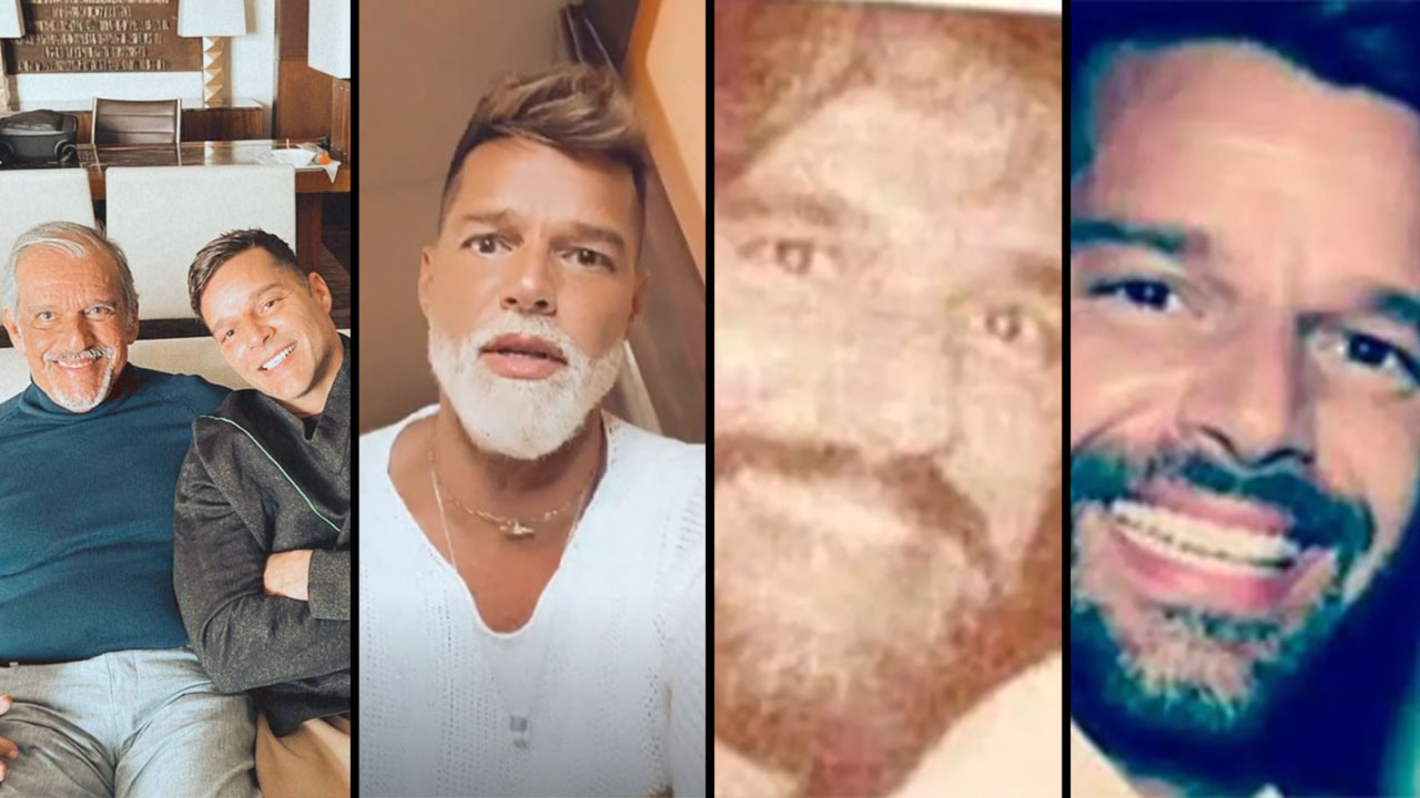 Ricky Martin "hijo y padre" gotas de agua