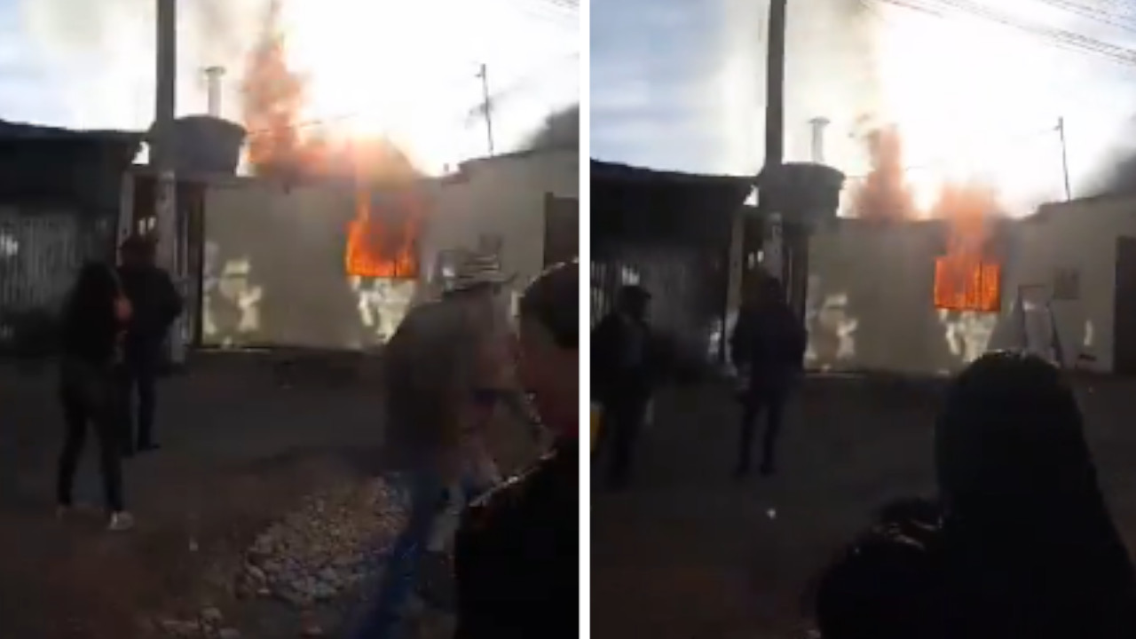 Una persona lesionada y un perro muerto dejó explosión