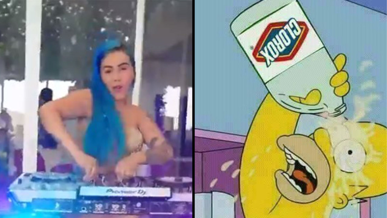 Yina Calderón le dio regalito de navidad a sus seguidores: una dulce DJ 'empelota'