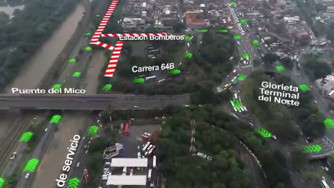 Cierre total en el norte de la Avenida Regional