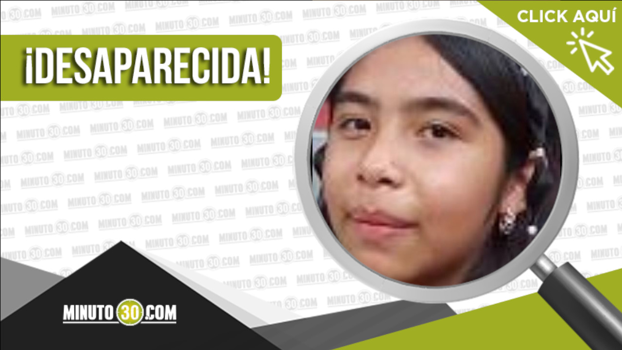 María Salomé Rodríguez Valera está desaparecida