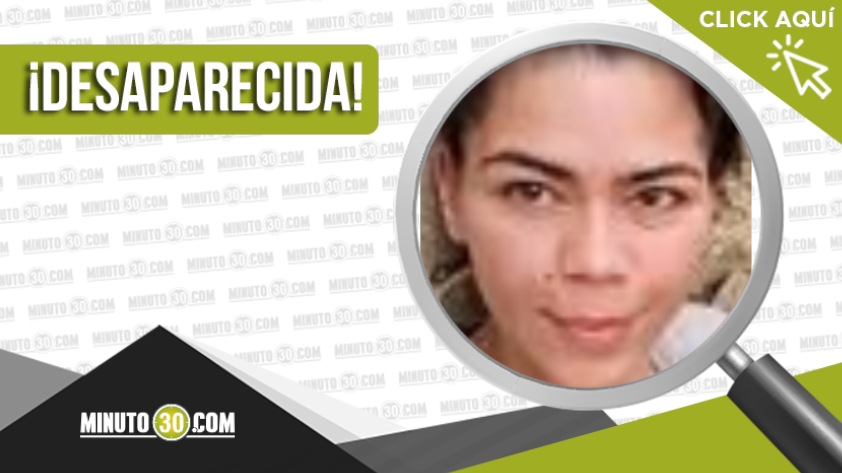 Leidy Johana Bedoya está desaparecida por San Javier