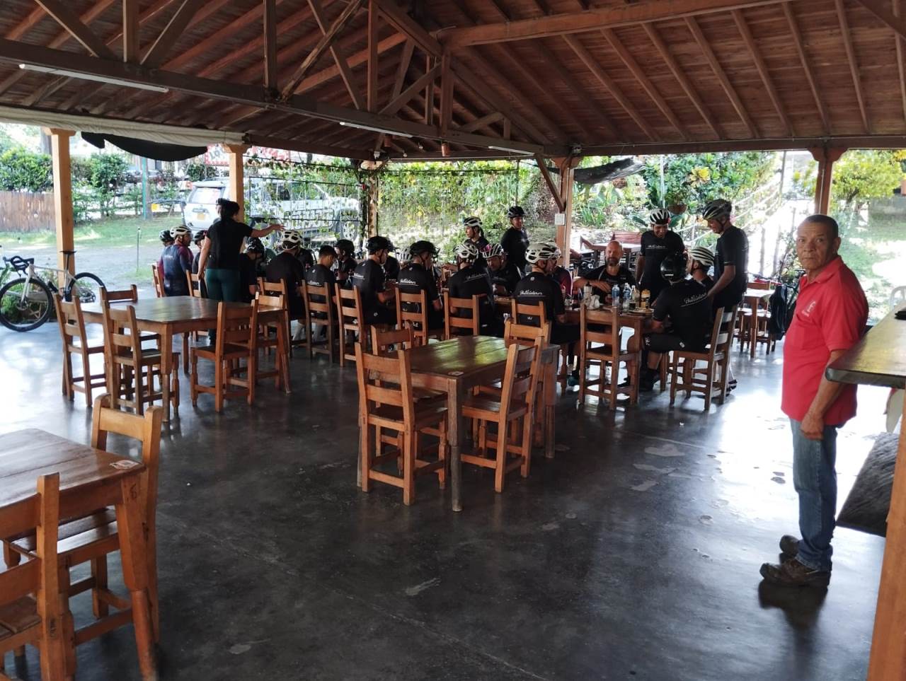 Lugar en el que se presentaba Gabriel Gómez al momento de su muerte