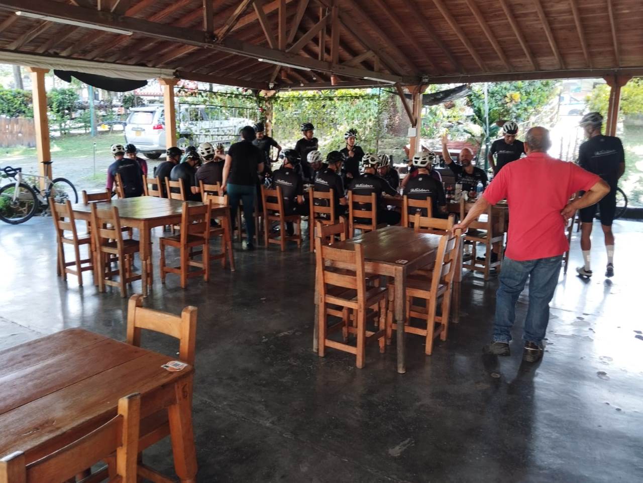 Lugar en el que se presentaba Gabriel Gómez al momento de su muerte