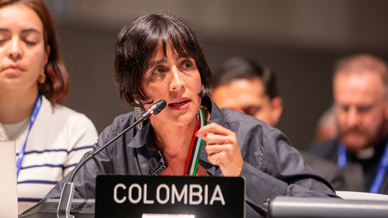 Ministra Muhamad hizo llamado al mundo en la COP28, para reducir combustibles fósiles