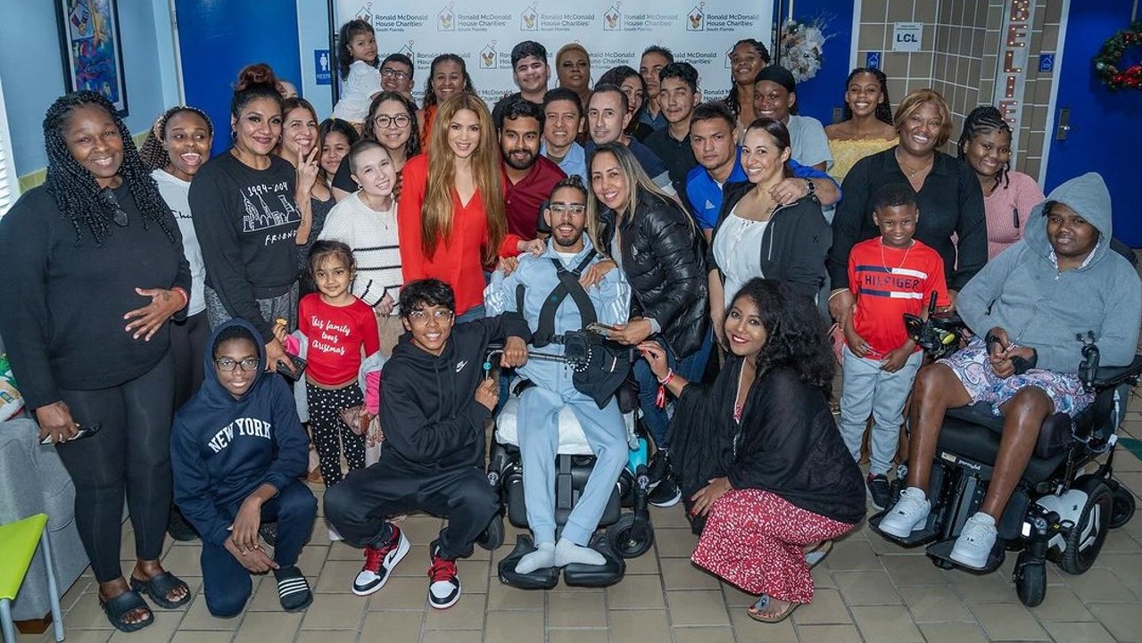 shakira obras filantropica