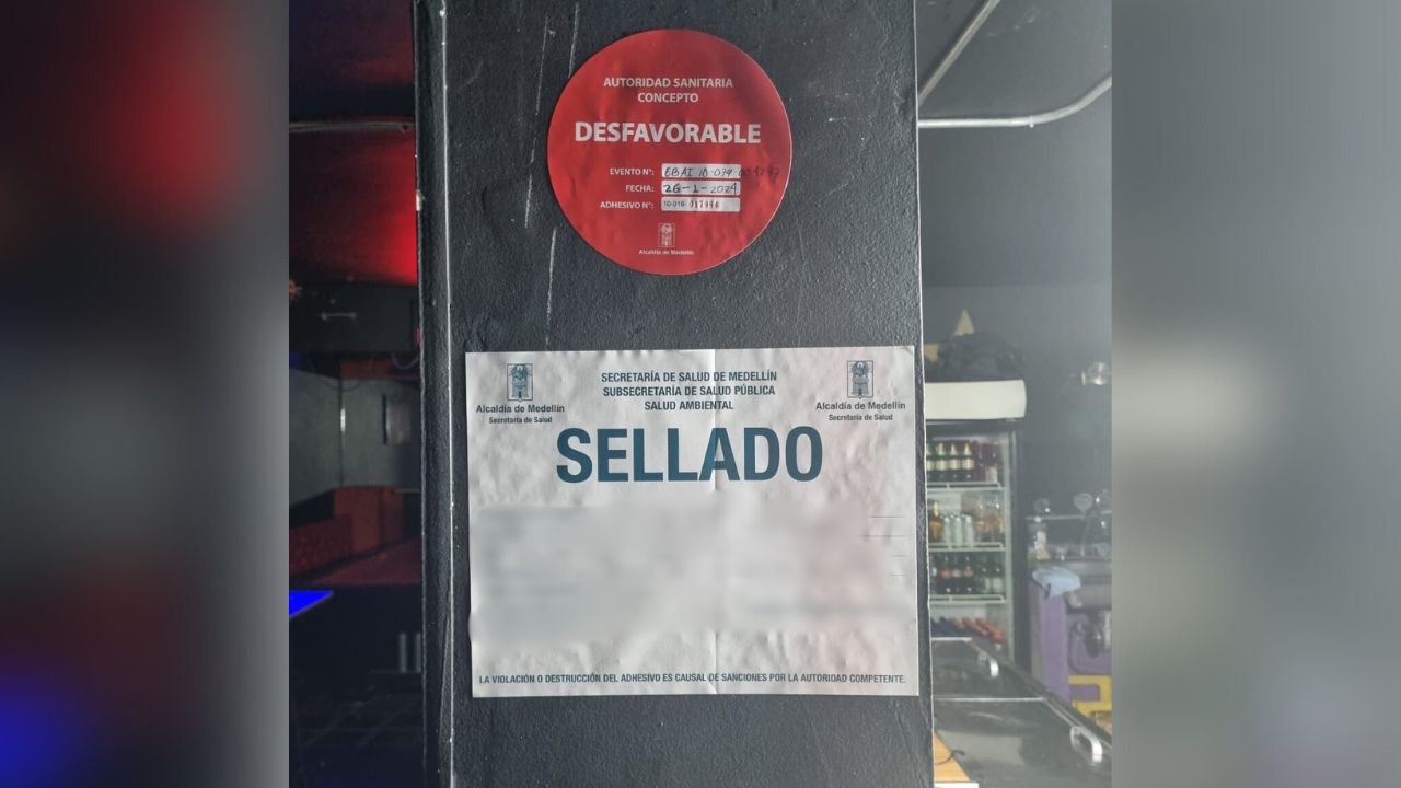 Bares sellados en la avenida 33 por licor falsificado y baja sanidad