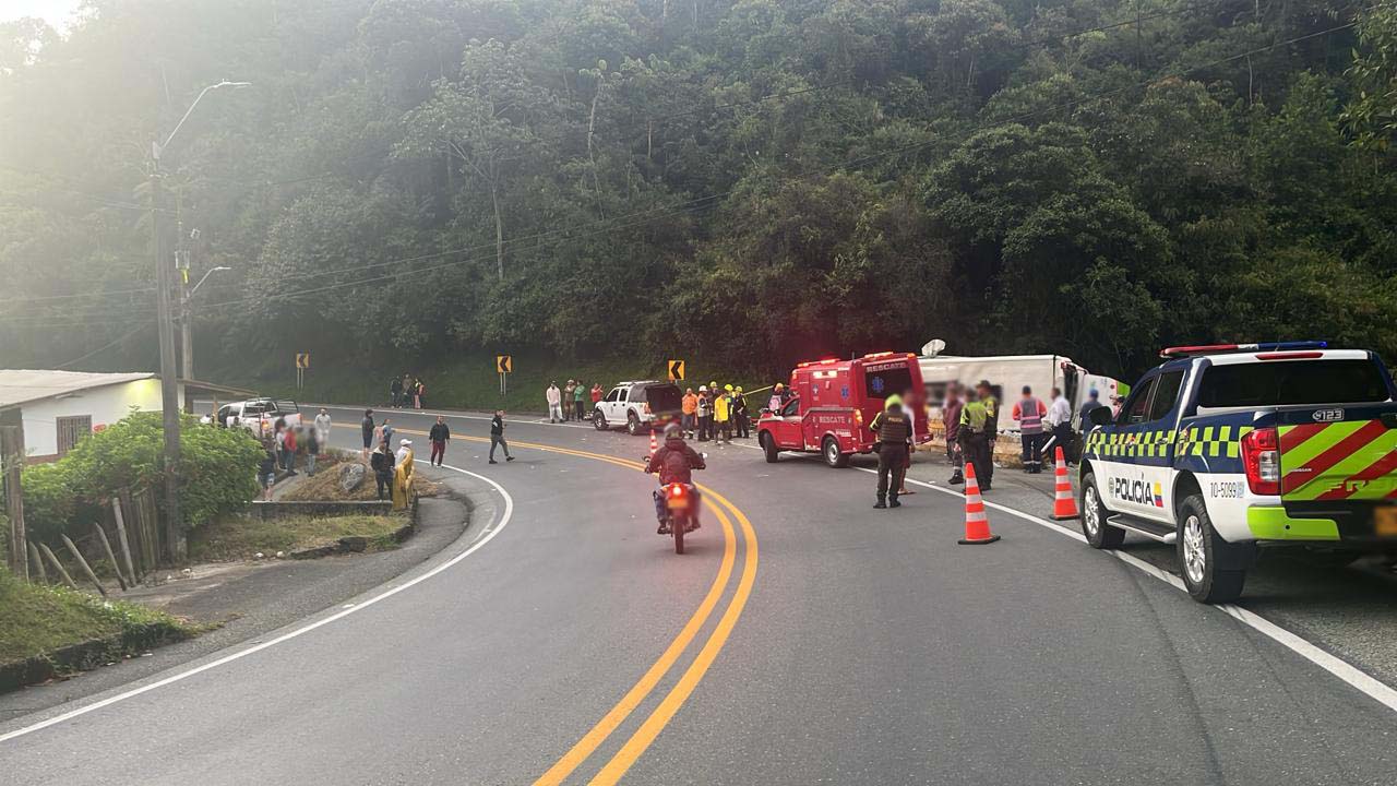 Siniestros en Santa Rosa de Osos: 6 muertos y 49 heridos