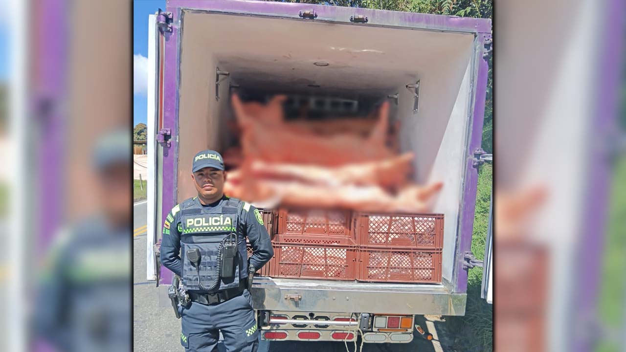 Joven fue capturado por transportar carne descompuesta