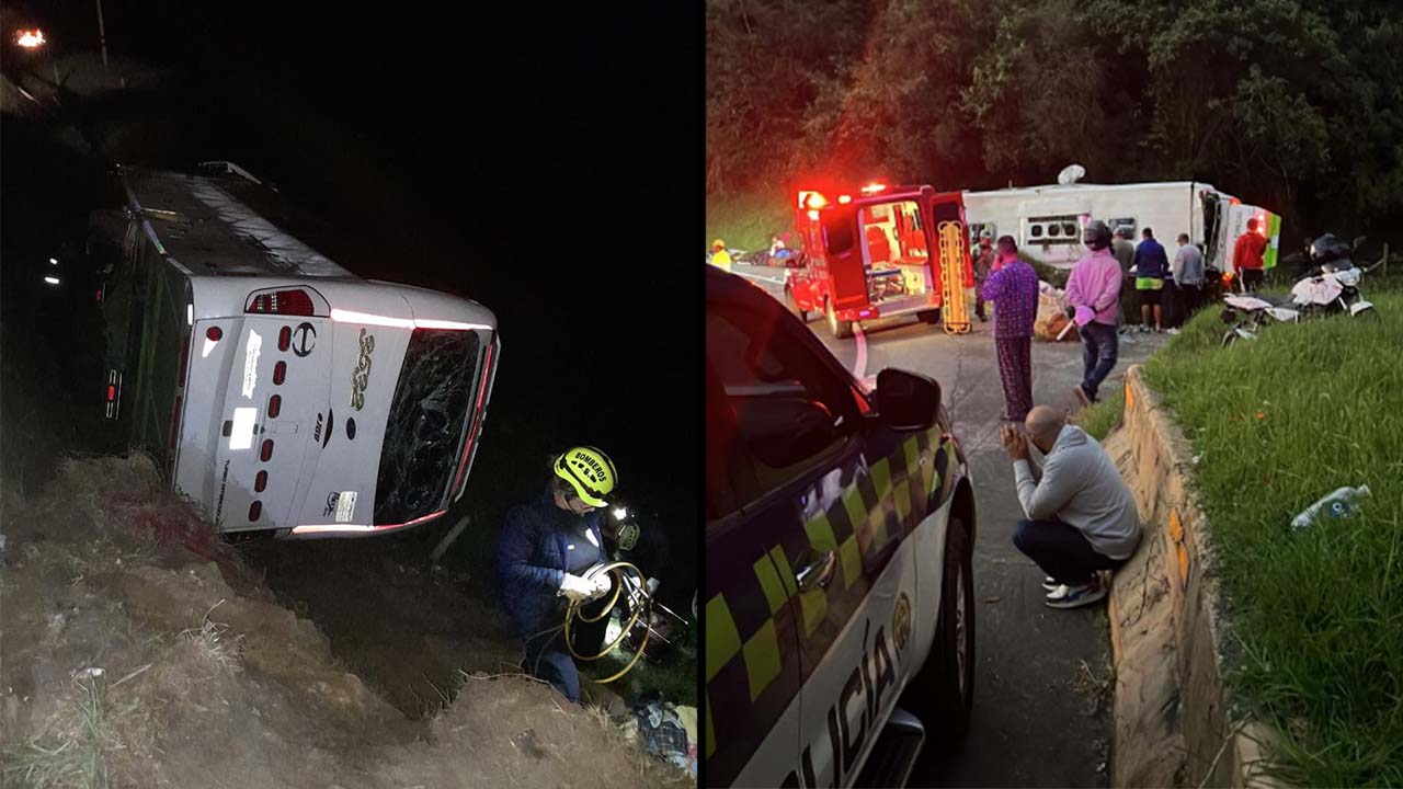 Siniestros en Santa Rosa de Osos: 6 muertos y 49 heridos