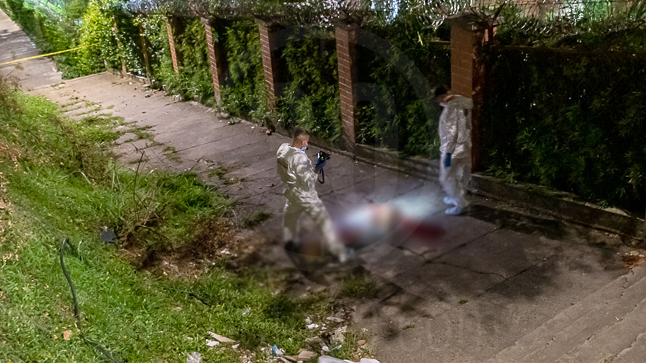 Homicidio con arma de fuego en Calasanz / Foto Minuto30