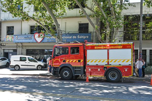 Incendio en el Servicio Nacional de Sangre de Uruguay deja pérdidas en el stock