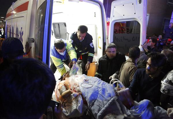 Extinguido el incendio en un hospital de Teherán, sin que se hayan producido víctimas