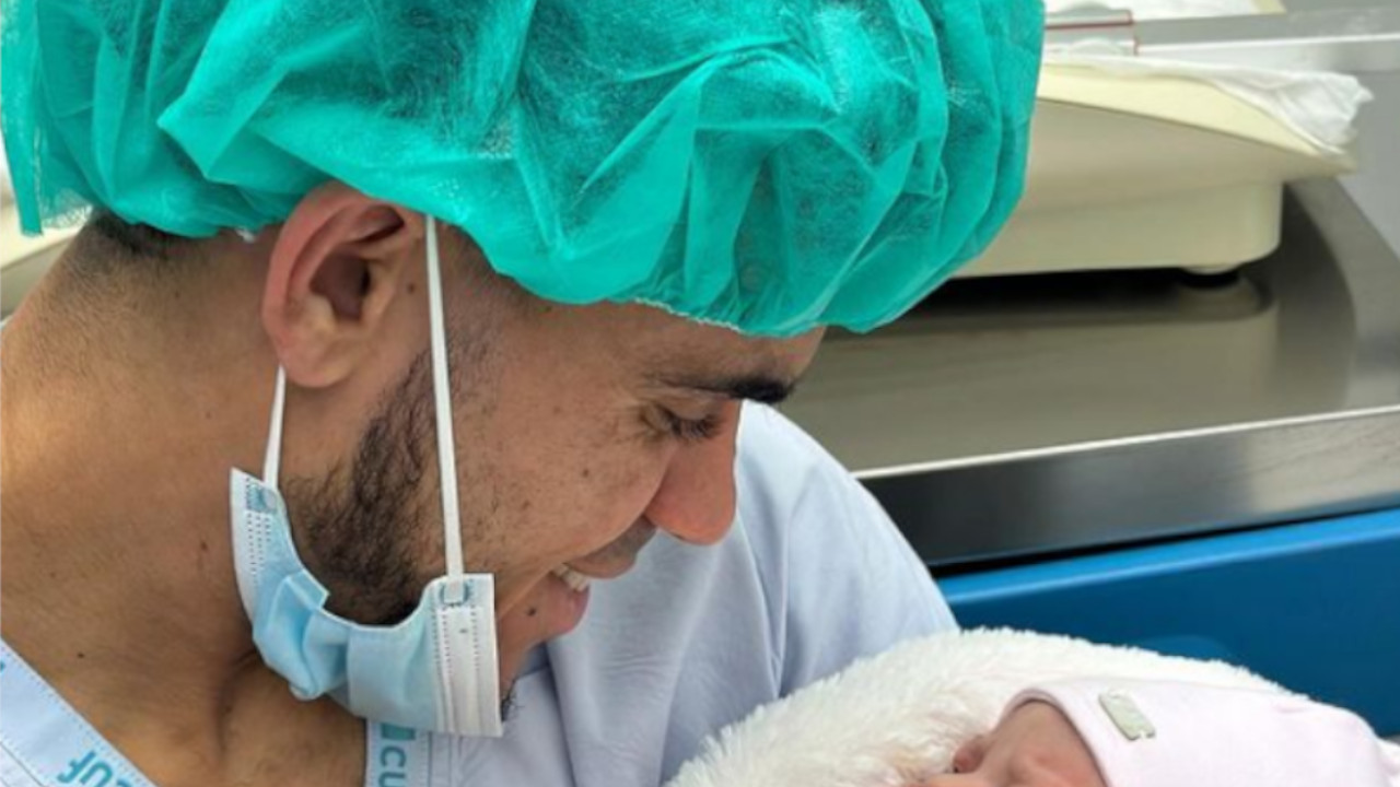Acaba de nacer Charlotte, la segunda hija del futbolista Luis Díaz